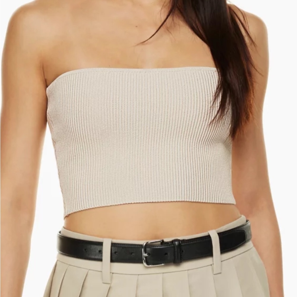 Ariztia sculpt knit tube top
